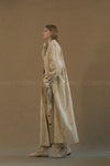 MUTEDANCE stand collar dyed textured jacket MD23FW57 bare color PM102